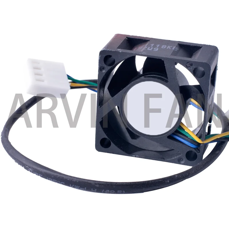 Ventilador de refrigeração intel, 3cm, 30x30x15mm, 5v, 0.18a, 4 fios, controle pwm, vento forte