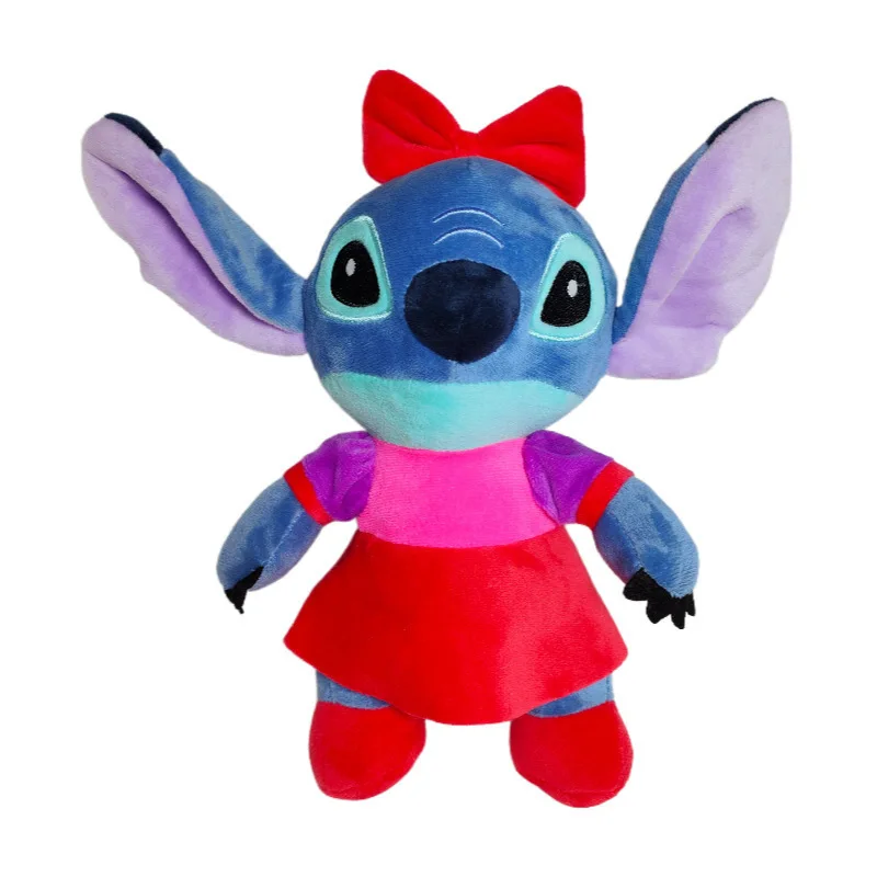 23-28cmLilo&Stitch Plush Toy Disney Doll Toy Anime Stuffed Cte Stitch Plush Doll Halloween Christmas Gift