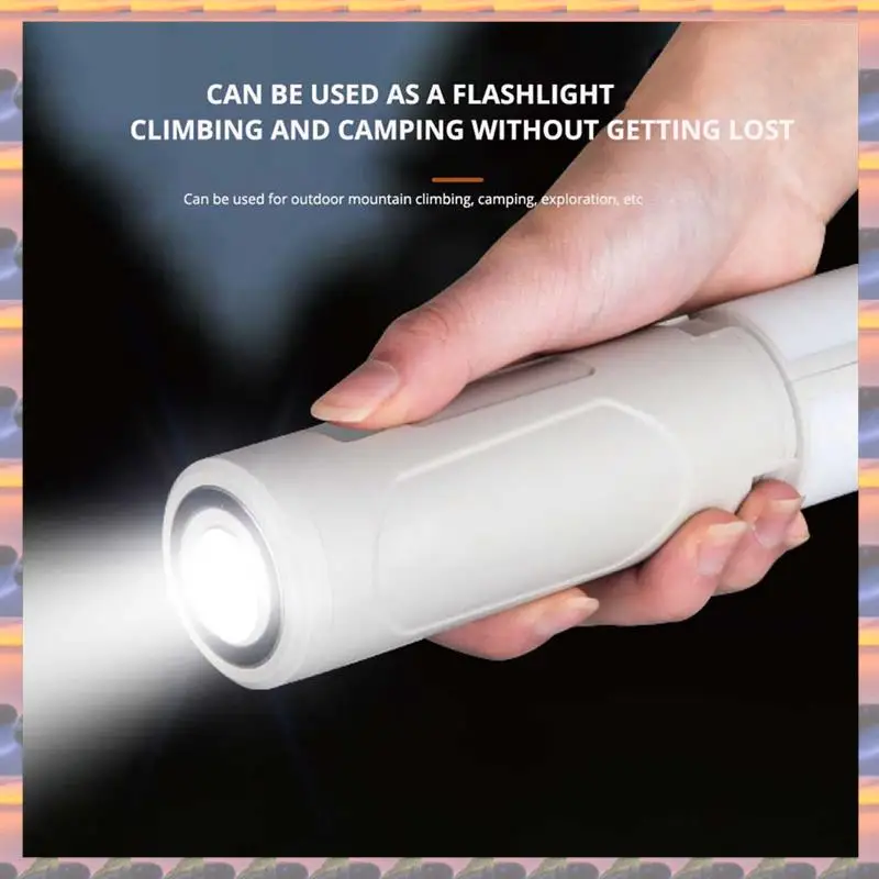

ABML Foldable Camping Lantern 2000Mah Portable Outdoor Lighting Flashlight Tent Light Rechargeable Emergency Equipment Lamp Whit