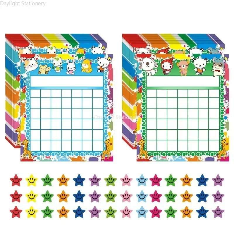 

Sticker Chart Incentive Chart for Classroom Sticker Chart for Kids Behavior and Early Education