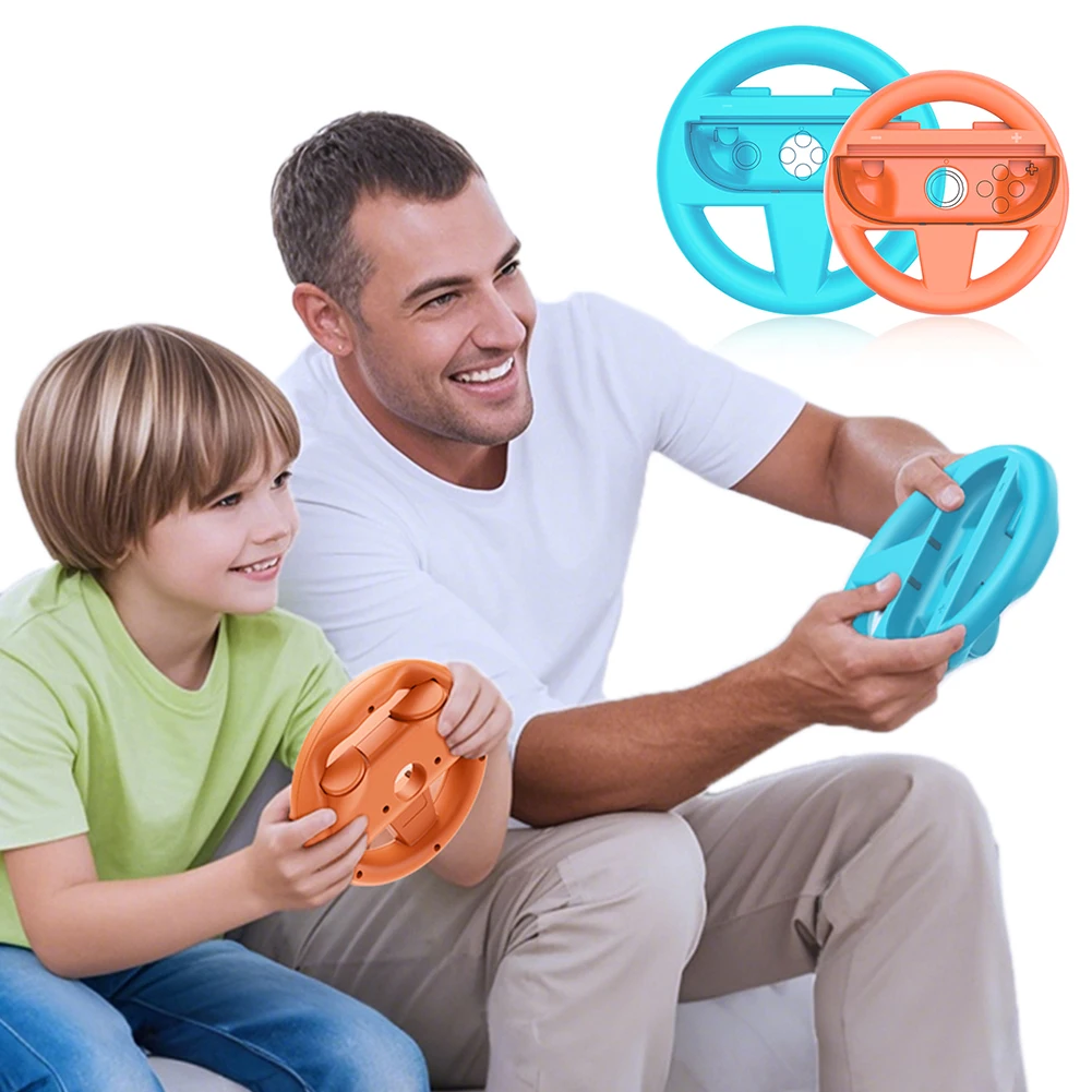 

Набор из 4 многоразовых эргономичных джойстиков-рулей для контроллера, универсальные инновационные рукоятки-геймпады для NS2