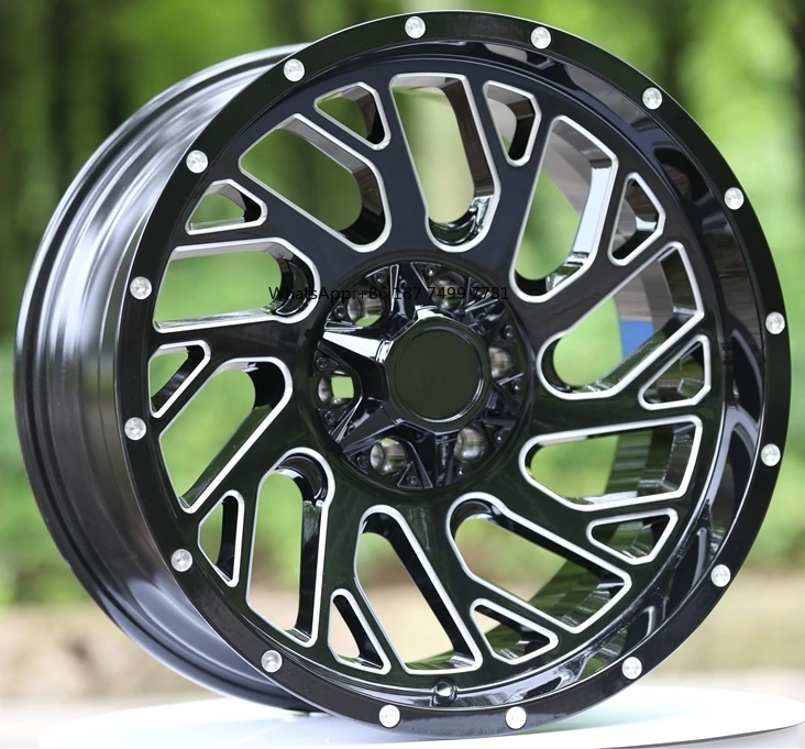 

Aluminum Alloy Off-Road Modified Wheel Hub 20" 22" 24" 26" for Pickup & SUV 5x127 6x135 6x139.7 8x165.1 8x170