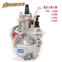 Keihin-carburador de cortina plana para motocicleta, accesorios de Motocross para Keihin PWK 28 30 32 34mm, Scooter 2T 4T ATV Dirt Bike Enduro