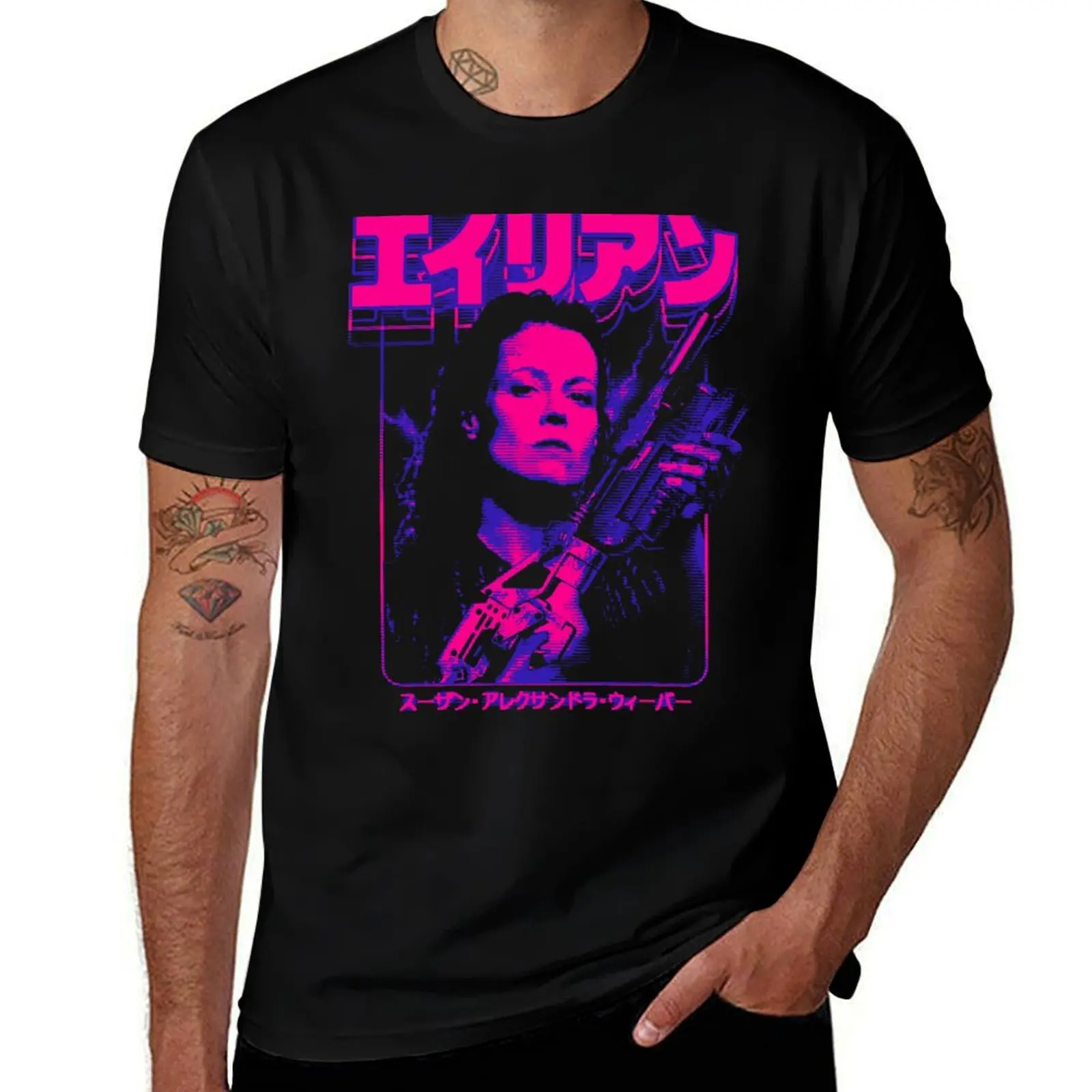 Alien Resurrection: Ripley 8 T-Shirt Long Lasting Casual T-Shirt