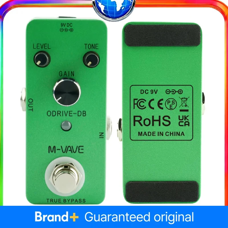 

M-VAVE ODRIVE-DB Guitar Effect Pedal Analog Overdrive Guitar Effect Pedal Processors True Bypass Guitar Parts & Accessories