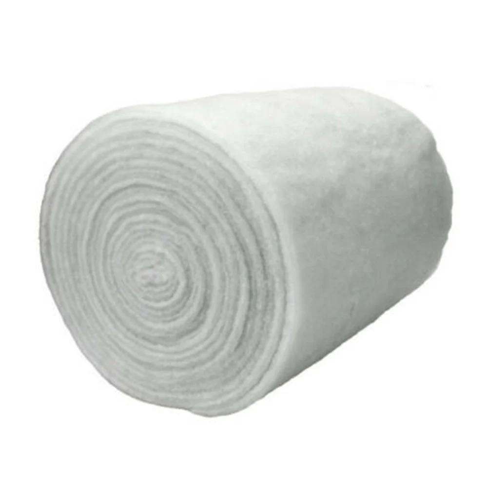 Aquarium Filter Filter Mat 120cmx30cmx2cm Biological Filter Blanket Filter Mat White Cotton Fish Tank Aquatic Plants