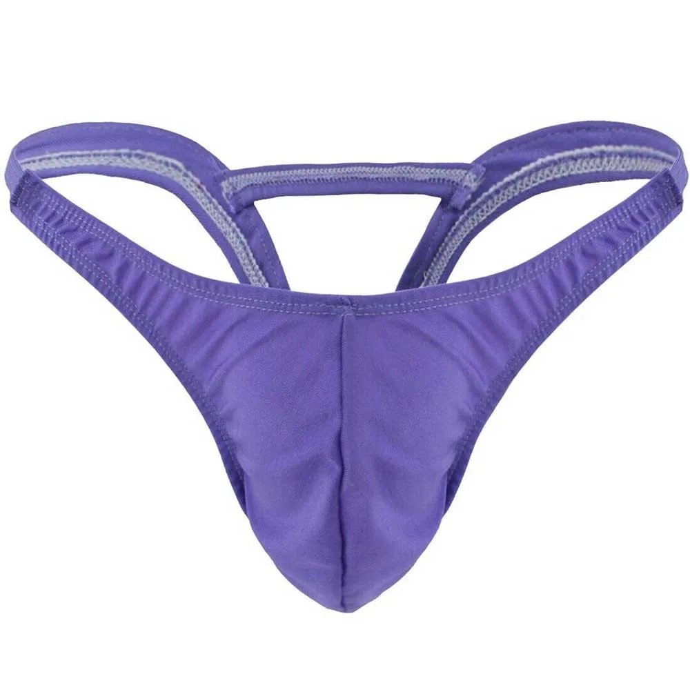 Sexy Männer Homosexuell elastische Unterwäsche niedrige Riemen ultra dünne G-Strings homme Jock strap nahtlose Slips Bikini atmungsaktive Höschen