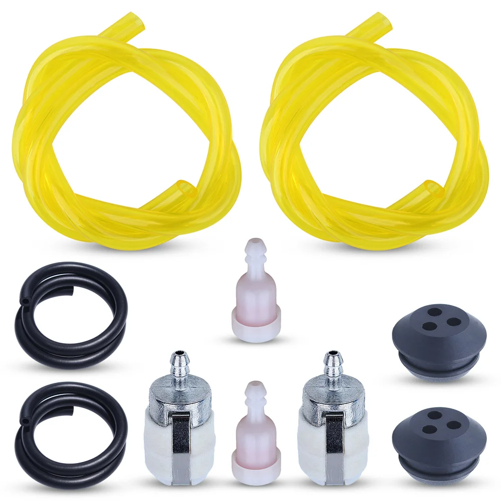 Repower Kit 13211546730 Grommet with Fuel Lines Filter for Echo GT SRM Grass Trimmer Weed Eater Edger Blower