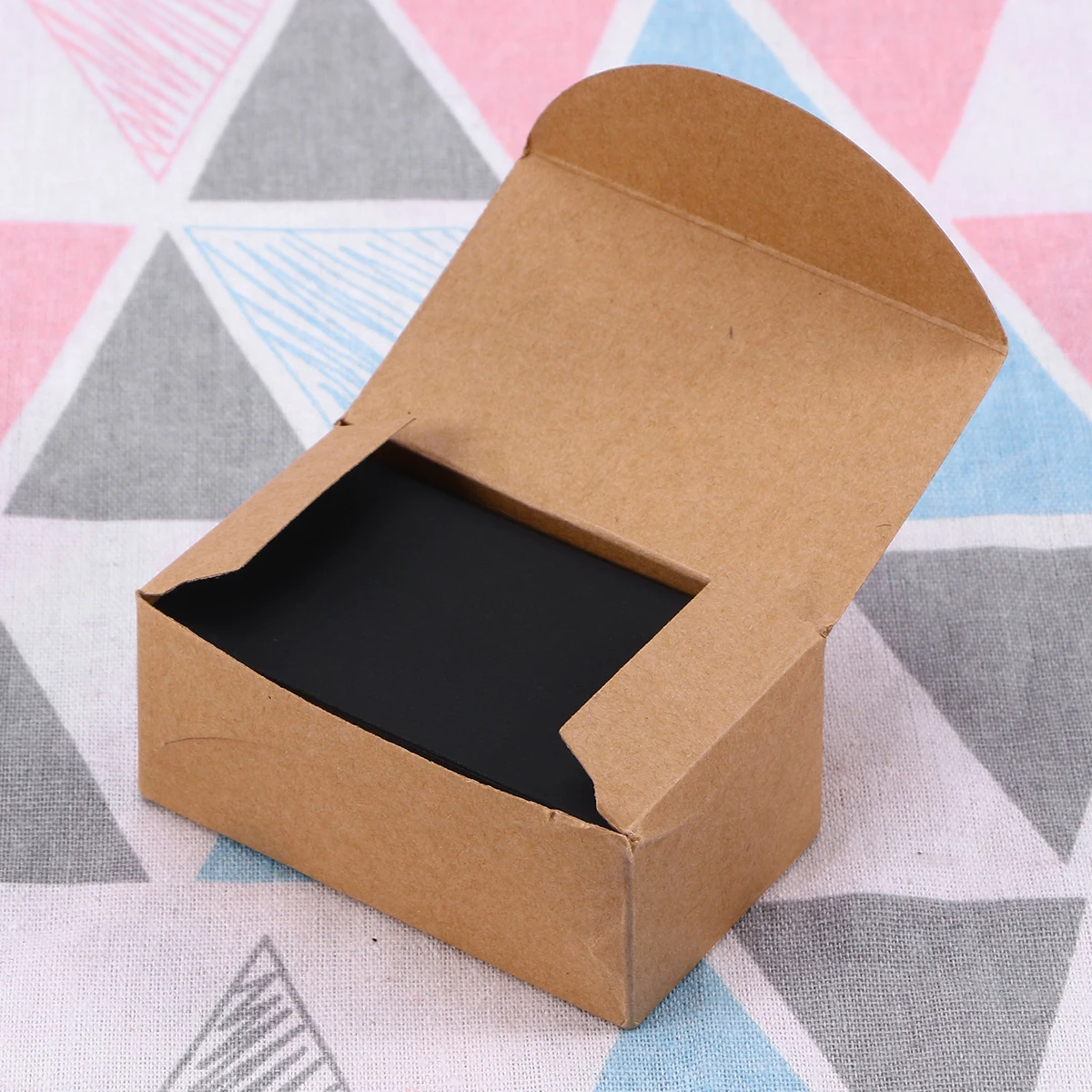 

100Pcs Retro Memo Pads Kraft Blank Message Cards Double Sided DIY Gift Tags Wedding Favour Place Cards Memo Pads