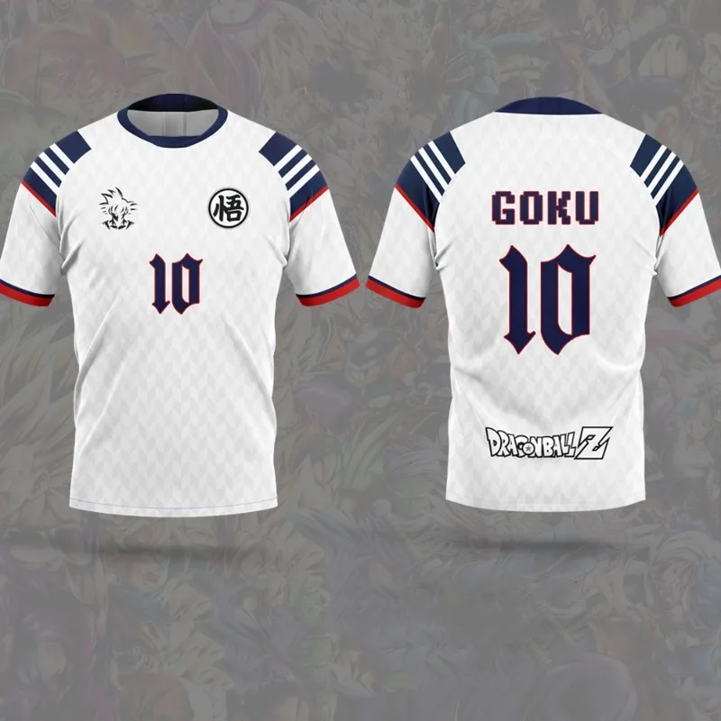 

Men's Anime Jersey Goku Number 10 Design Unique Sports Shirt for Fans Stylish Comfortable Tee for Casual Wear