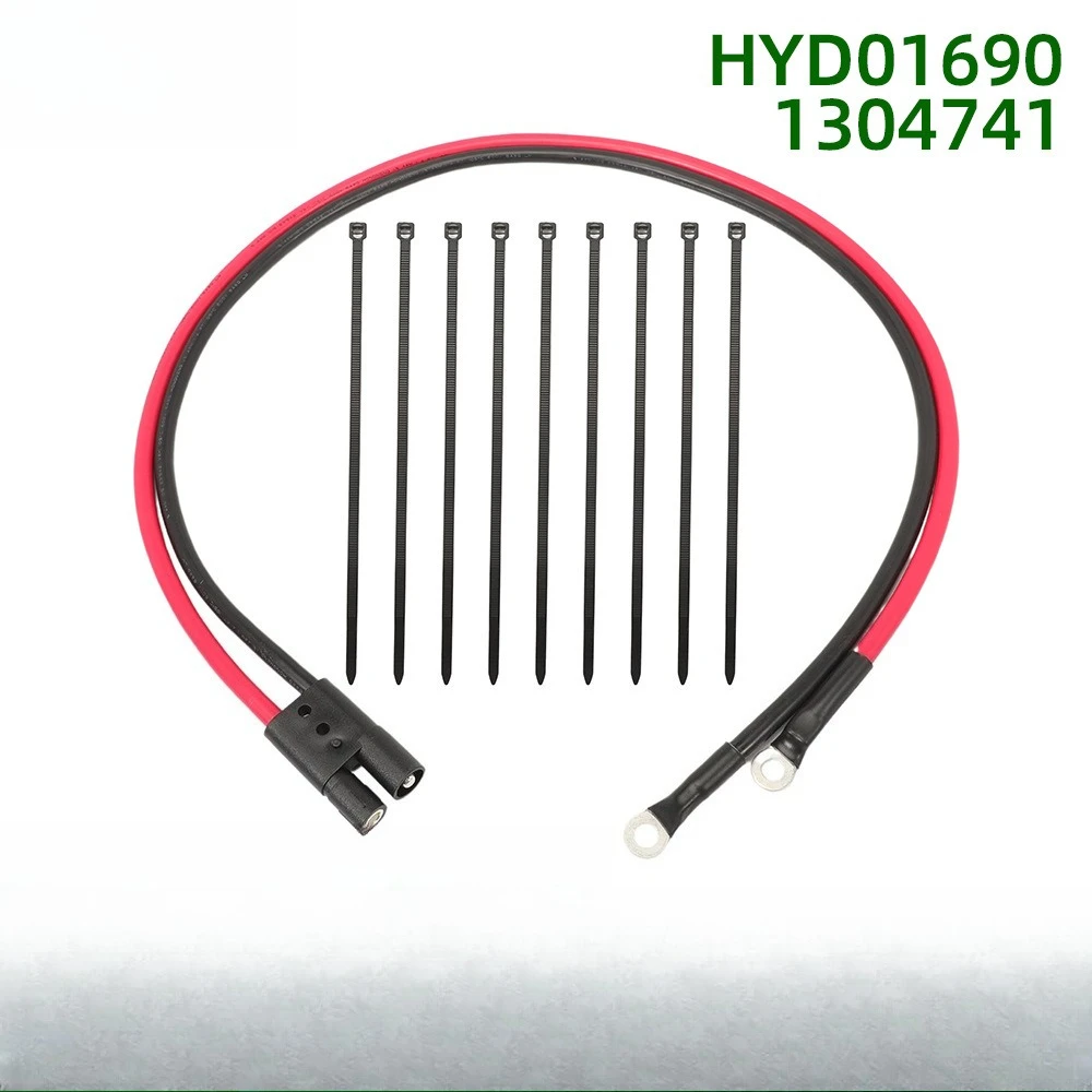 HYD01690 1304741 Plough side power grounding cable 36 inches for Boss snowplows