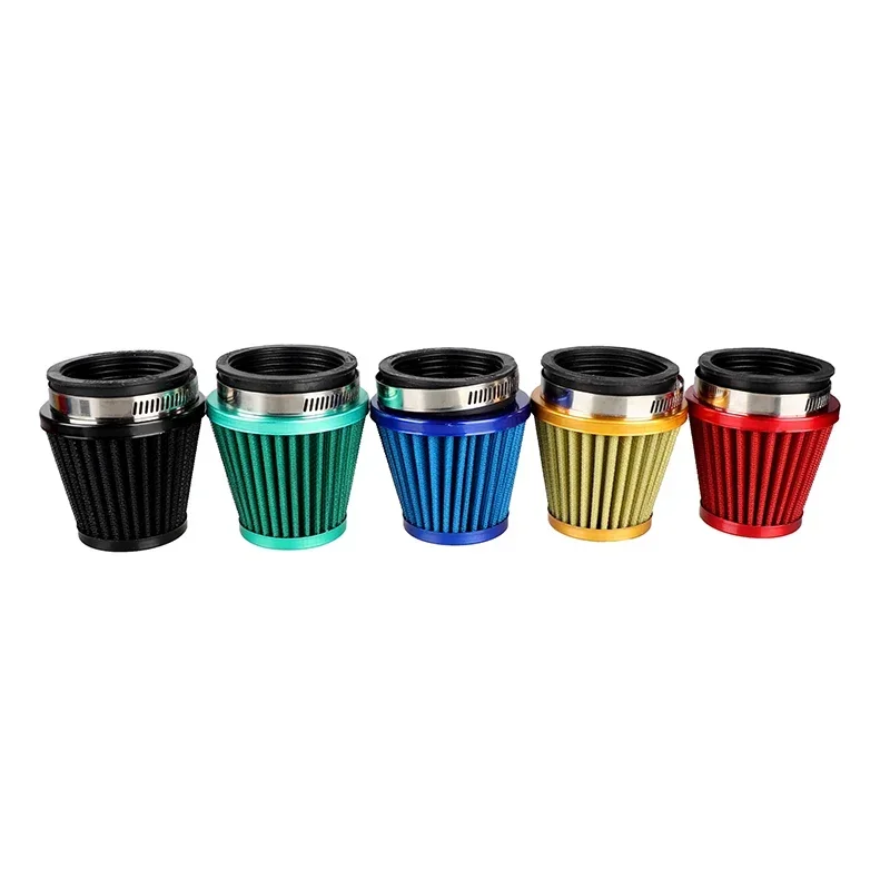 Universal 38/45/48/58/60mm Mushroom Head Motorcycle Carburetor Air Filter Cleaner For 50cc-250cc Scooter Pit Dirt Bike ATV Quad
