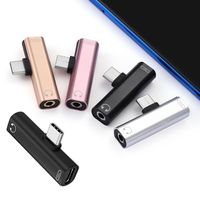 USB C Cable Connector Type-C To 3.5mm Adapter Headphone Jack Audio Convertor AUX Splitter For Samsung S10 S9 Huawei Mate20