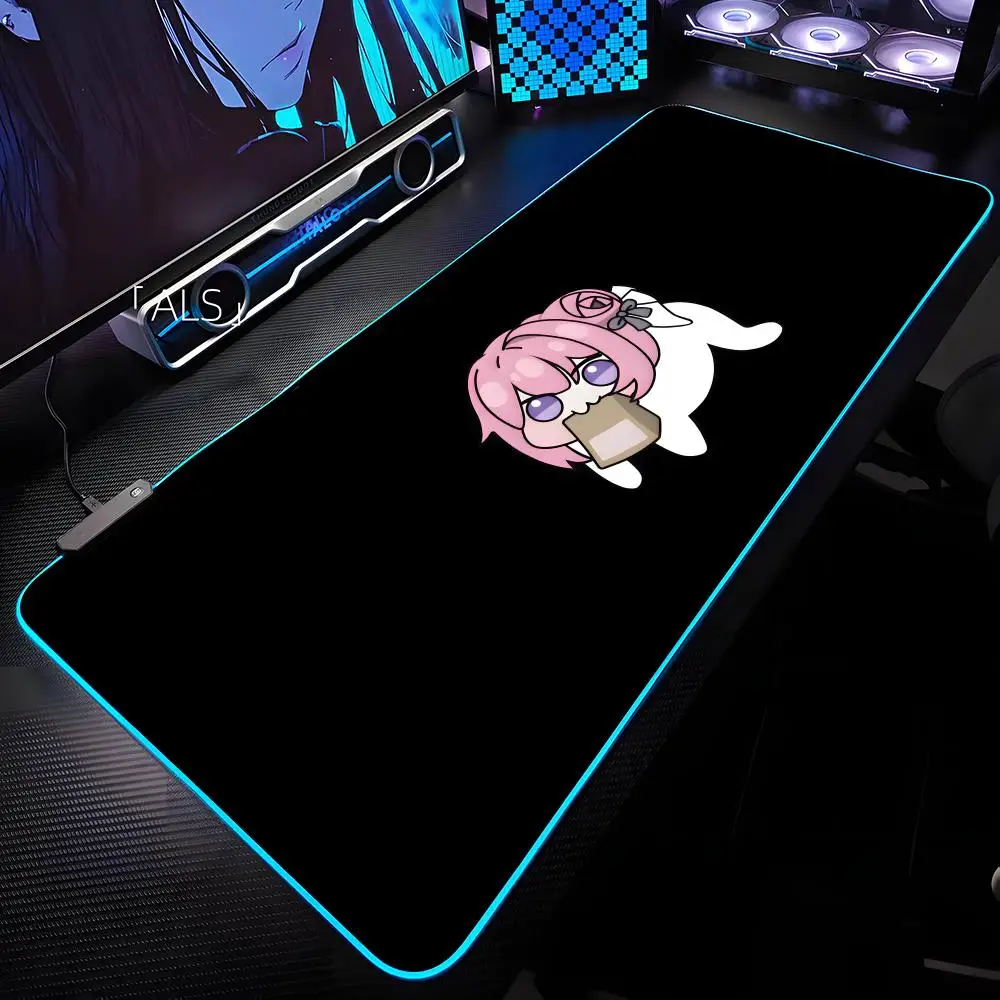 

Doro Goddess Of Victory NIKKE Mouse Pad RGB Backlit Mouse Pad Laptop Mouse Pad Laptop Gamer Computer Desk Gaming Accessories