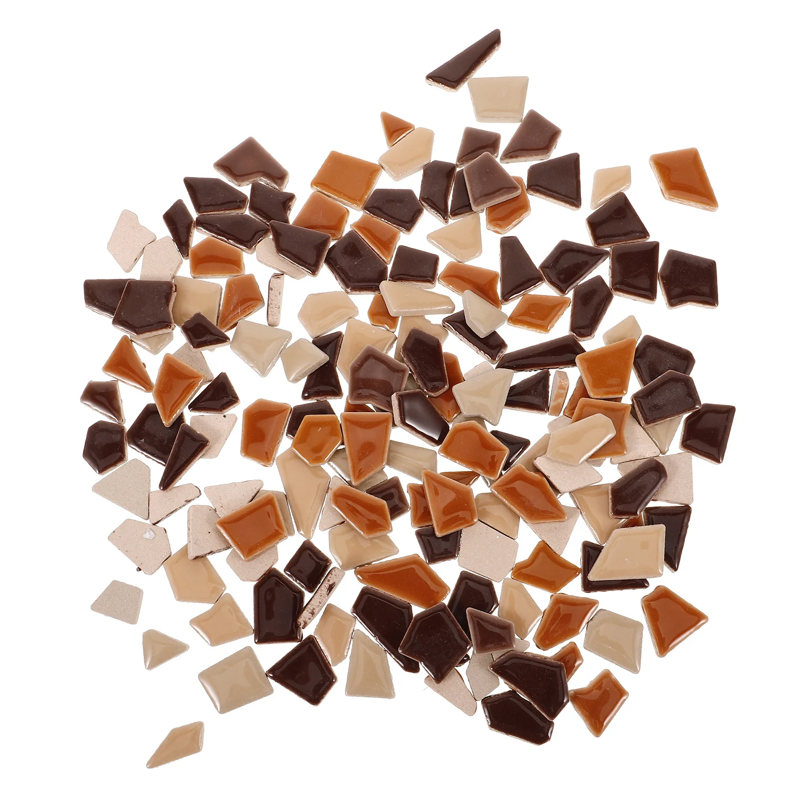 

Colorful DIY Mosaic Tiles 200G Bag Irregular Ceramic Pieces Creative Craft Supplies for Garden Bathroom Decoration DIY Art