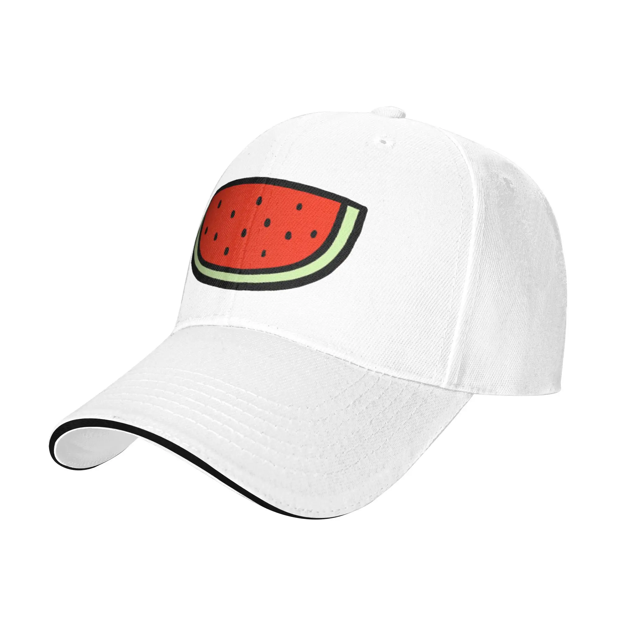 Tiny Watermelon - Original Hand Drawn Miniature Gift For Children Men Women A Baseball Cap Hat