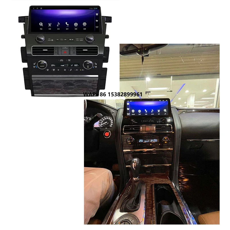 

Dashboard Controls Multi-information Modified 12.3 Inch Cluster Display for Y62 Interior Part 2011-2022 Upgrade New Parts