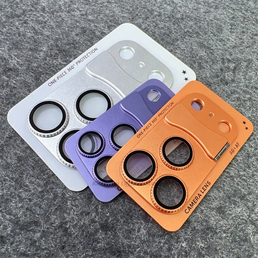 Kickstand Rotating Lens Protector (Metal & Tempered Glass) for iPhone 17 Pro Max 17 Pro Lens Protection Cover Accessories