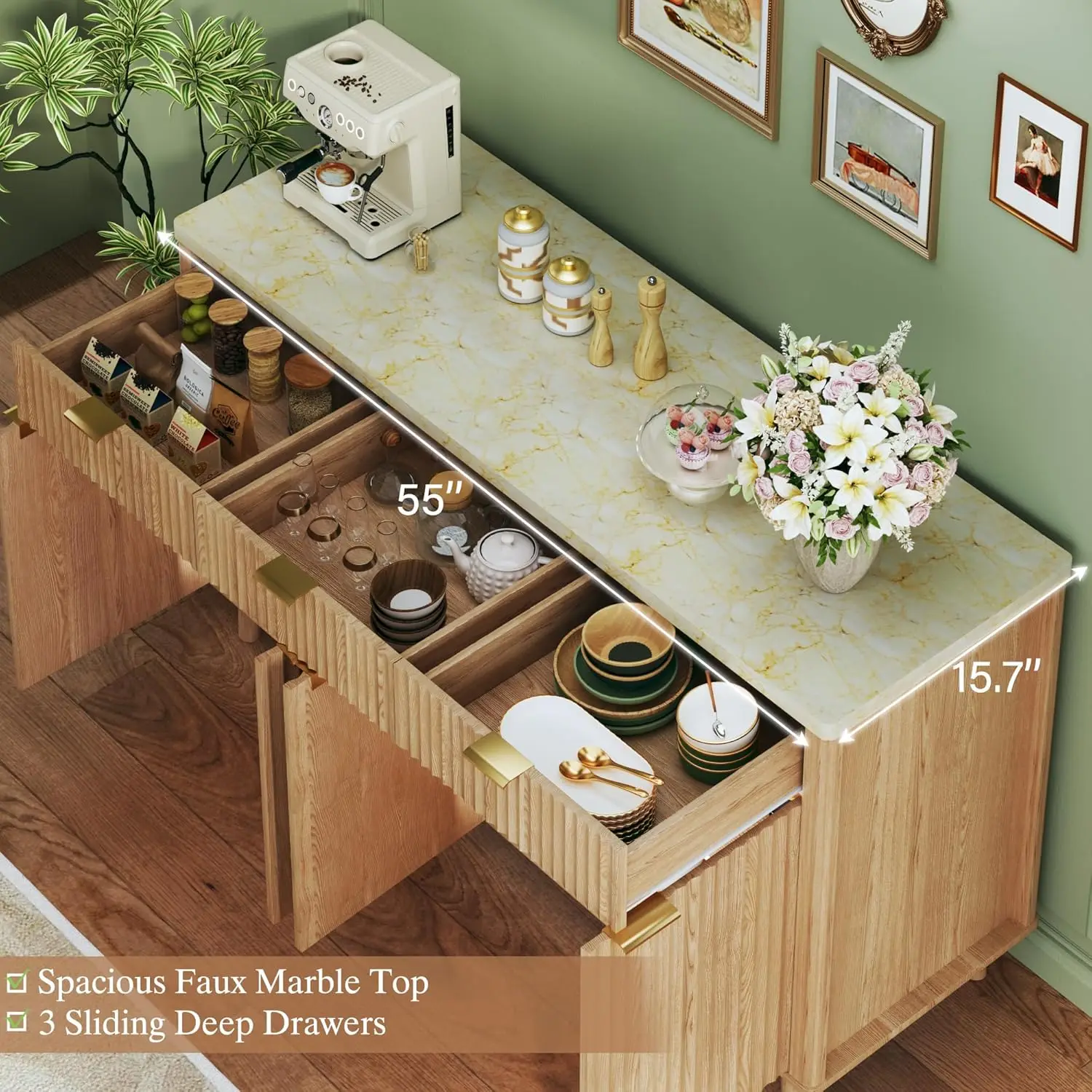 Modern Farmhouse vs. Industrial: Which American Dining Room Buffet Style Is Right for You?