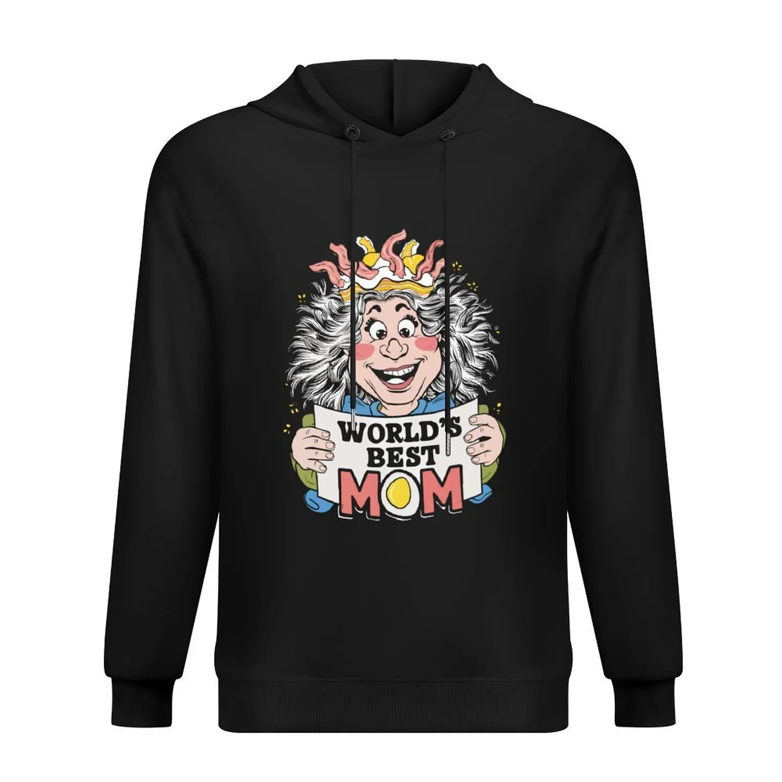 

Mothers Day Gift Worlds Best Mom Funny Mom Gift Hoodie autumn new products men clothes men's clothes blouse man hoodie