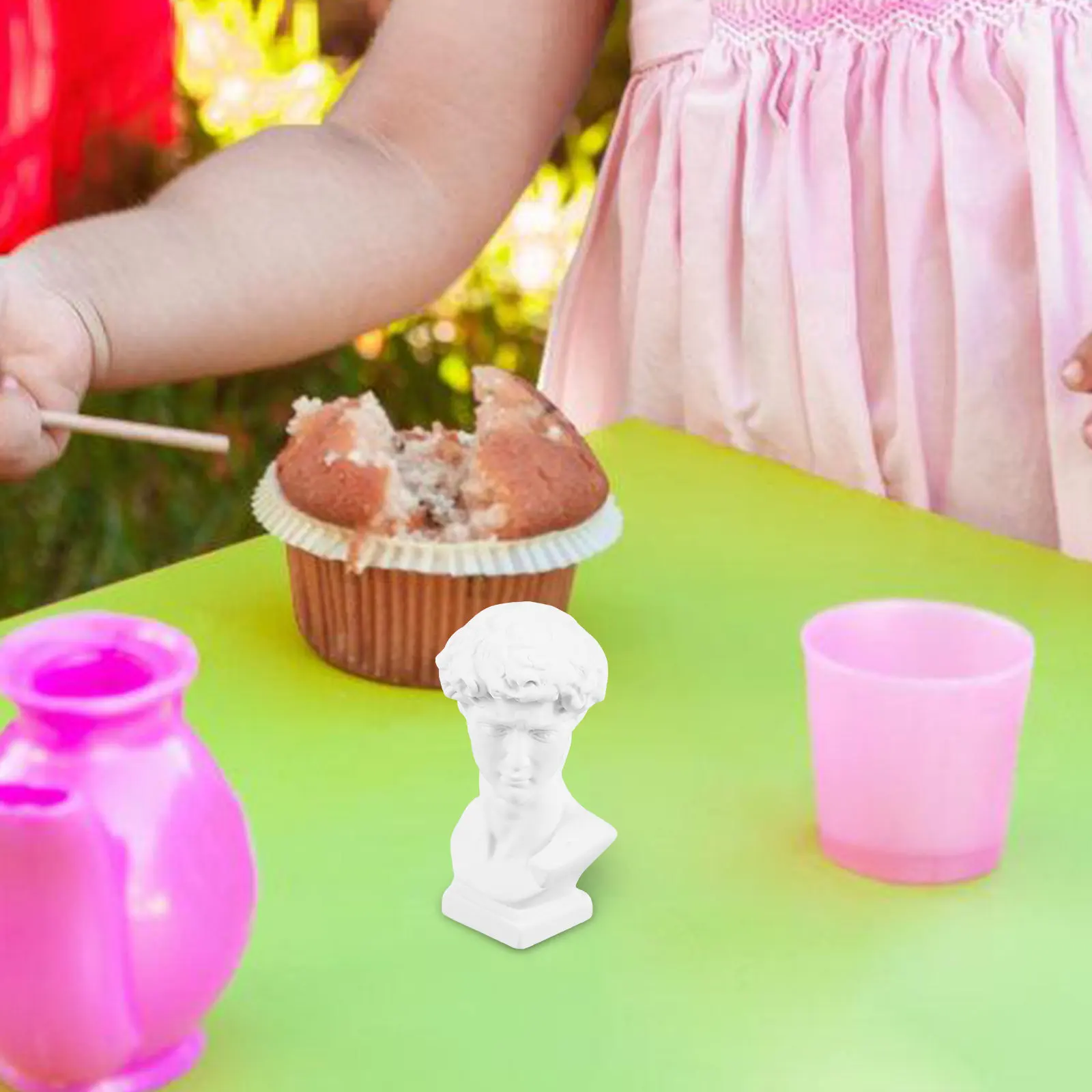 

Mini Resin Statue Greek Sculpture Small Classic Ornament for Home Decor Dollhouse Shelves Decoration Plaster Home Decor