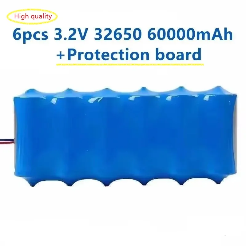 New Solar Lamp Battery 3.2V Large Capacity Lithium Battery Solar Street Lamp Floodlight Battery with Protection Panel lamp