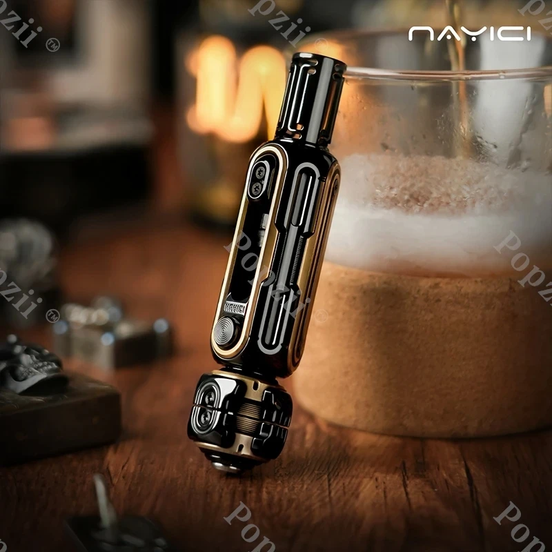 MUYI 아틸러리 기계식 발사 자기 복합 장난감 피젯 장난감 EDC 피젯 스피너 손가락 회전 장난감 불안 완화 장난감
