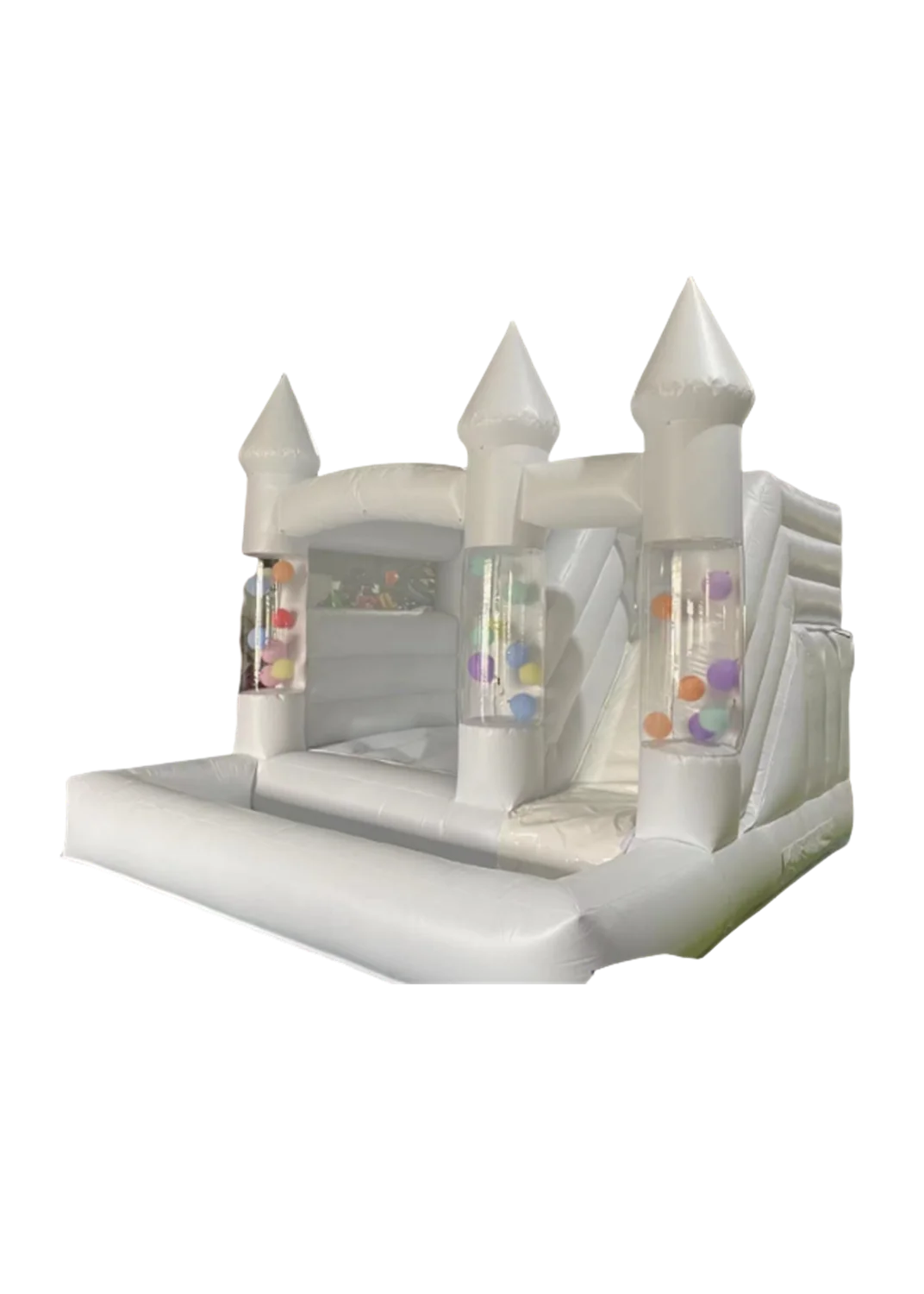 13ft Moonwalk Bouncer Inflatable Wedding Bouncy Jumping Castle Bounce House with Slide for Party Rental