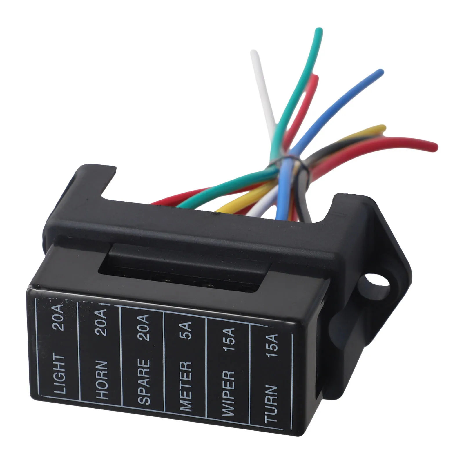 Marine Use Automotive Applications Fuse Box Auto Blade Fuse Case Auto Fuse Case 1A-40A Current Rating Wire Length 14cm