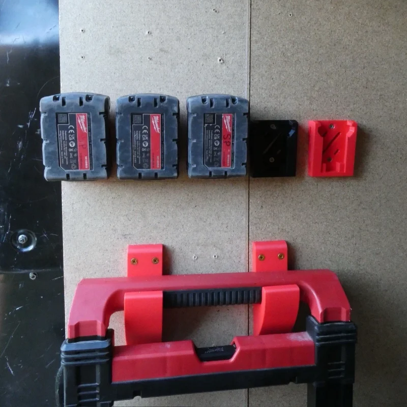 

X2 Trolley Hooks for Milwaukee Packout Trolley RED (S&J FAB LTD)