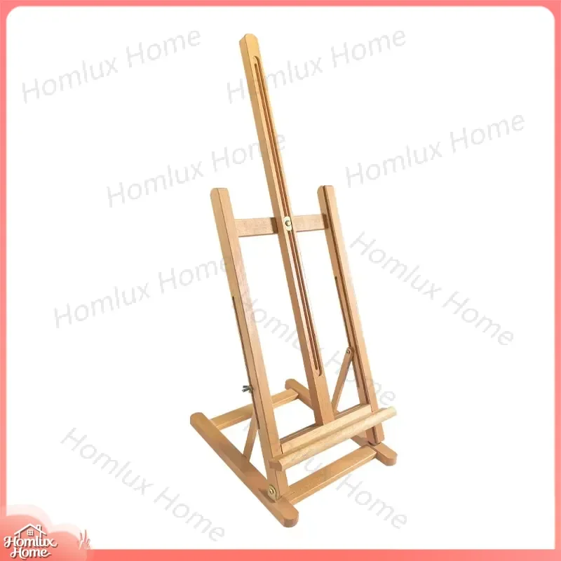 Wood Foldable Adjustable Sketch Stand with Sketchpad Multifunctional Desktop Art Easel for Drawing Painting Sketching Artists