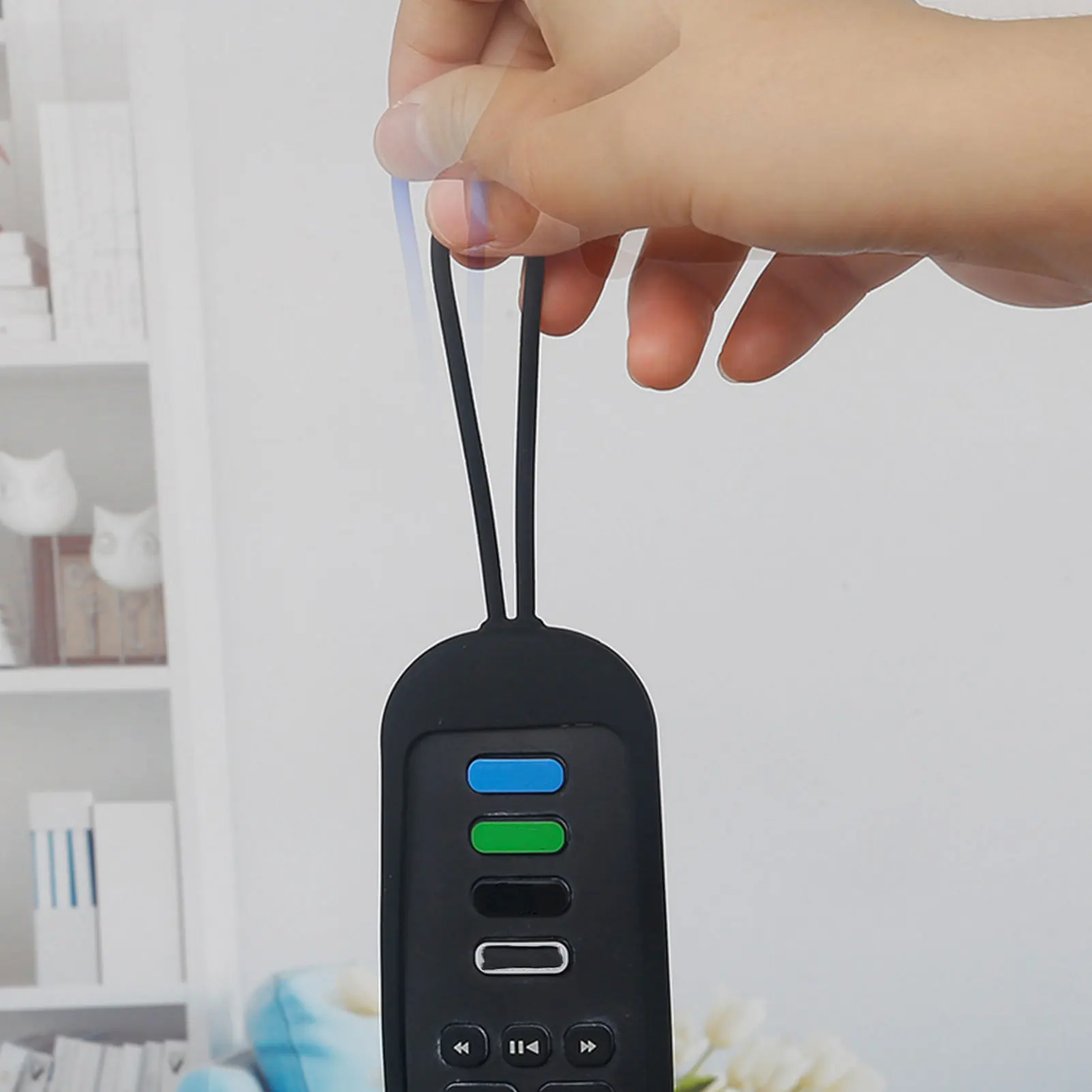 حافظة واقية لـ TCL Roku TV ، غطاء سيليكون عن بعد ، وحدة تحكم مقاومة للصدمات للجلد ، مقاومة للانزلاق ، عصا تبخير جديدة ، RC280 ، RC282