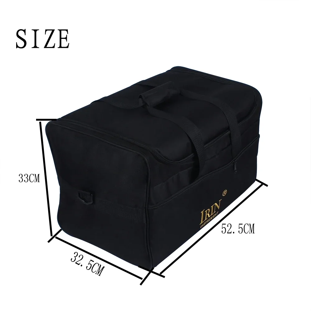 IRIN Cajon Bags Box Drum Handbag Waterproof Oxford Cloth Thicken Cotton Backpack Percussion Instrument Parts & Accessories