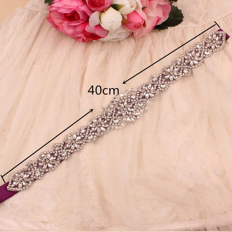 Ceinture en cristal pour femmes, accessoires de robe de mariée, ceinture de mariée en biscuits de kirchen, fournitures de mariage