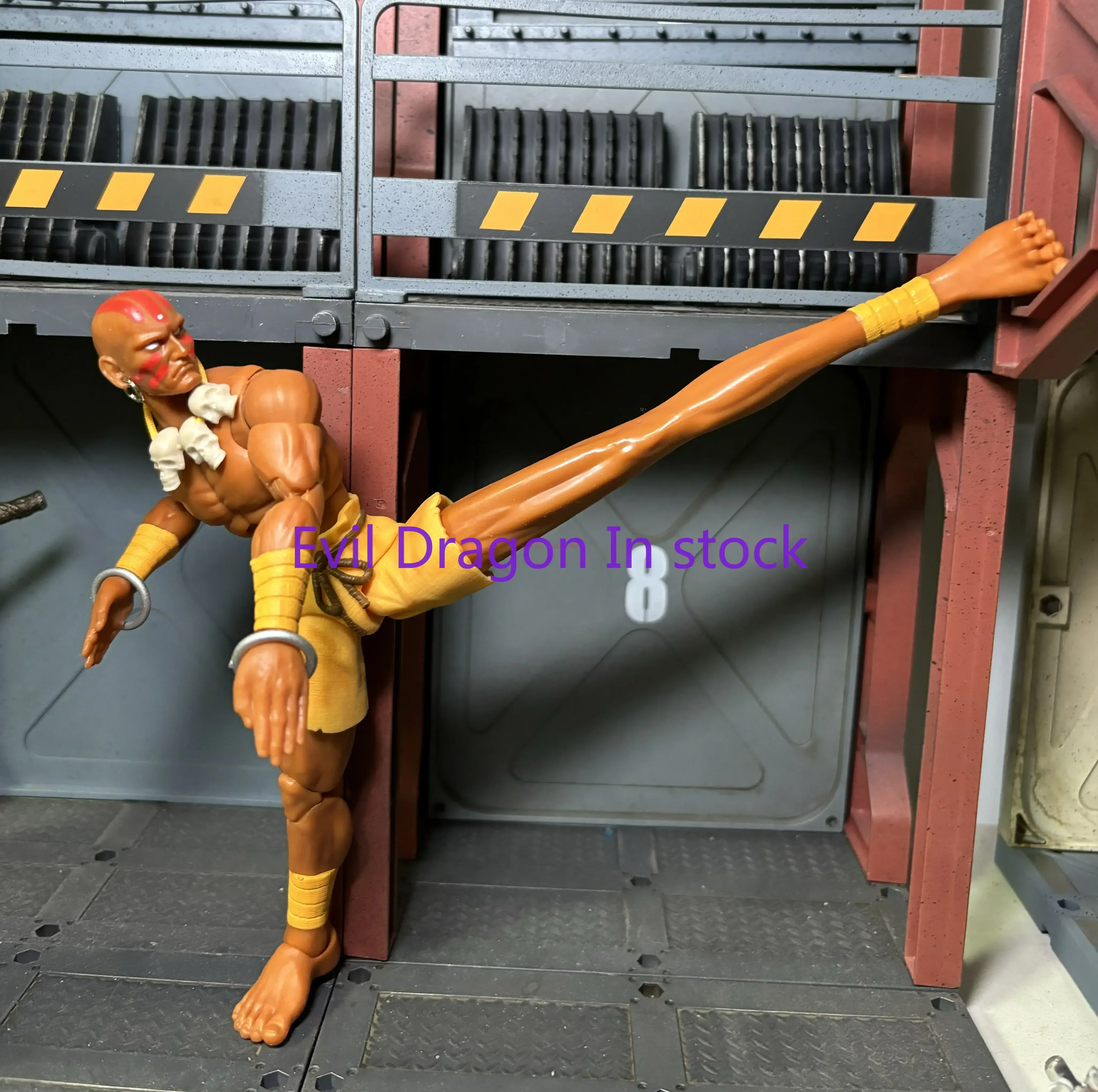 

[In stock] US original Jada Toys 1/12 Street Fighter 2 Wave Gibbon Darcy Action Figure Model Toys