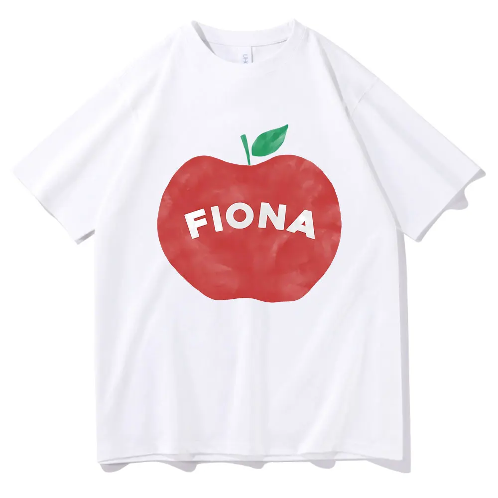 Hot Selling Singer Fiona Apple T-shirt Womens Retro Rock T-shirt Top Fashionable Large T-shirtneutral Pure T-shirt
