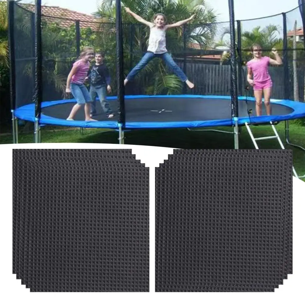 Trampoline Repair Supplies Trampoline Repair Kit with Square Patch Waterproof Self-adhesive Patch Set with Scraper Glue for Tear