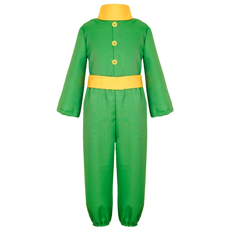 Anime De Kleine Kleine Prins Groene Cosplay Kostuum Pruik Halloween Carnaval Outfits Volwassenen Kids Boys Nieuwe Carnaval Verjaardagscadeau