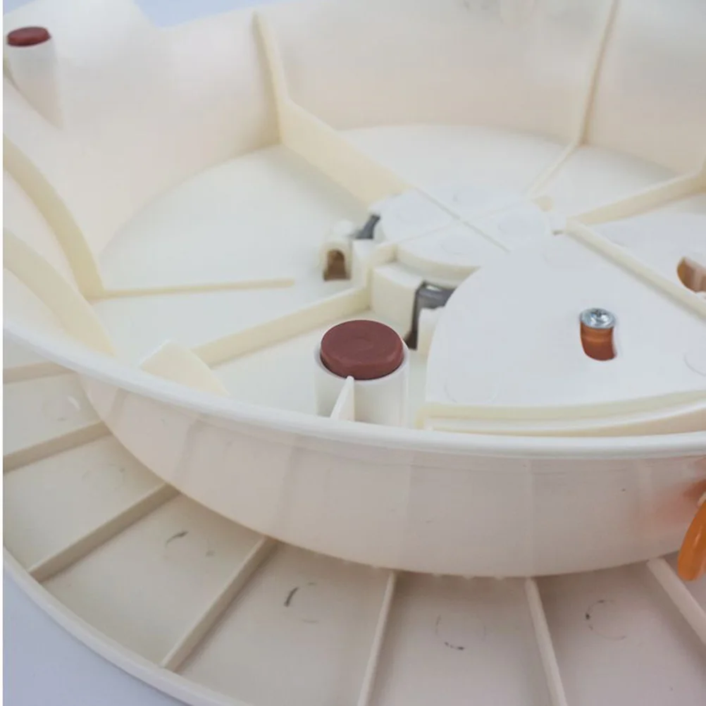 

1pc 12 Inch Plastic Rotating Cake Turntable Platform Revolving Cake Decorating Stand Baking Workbench Nonslip Home Bakery Tools