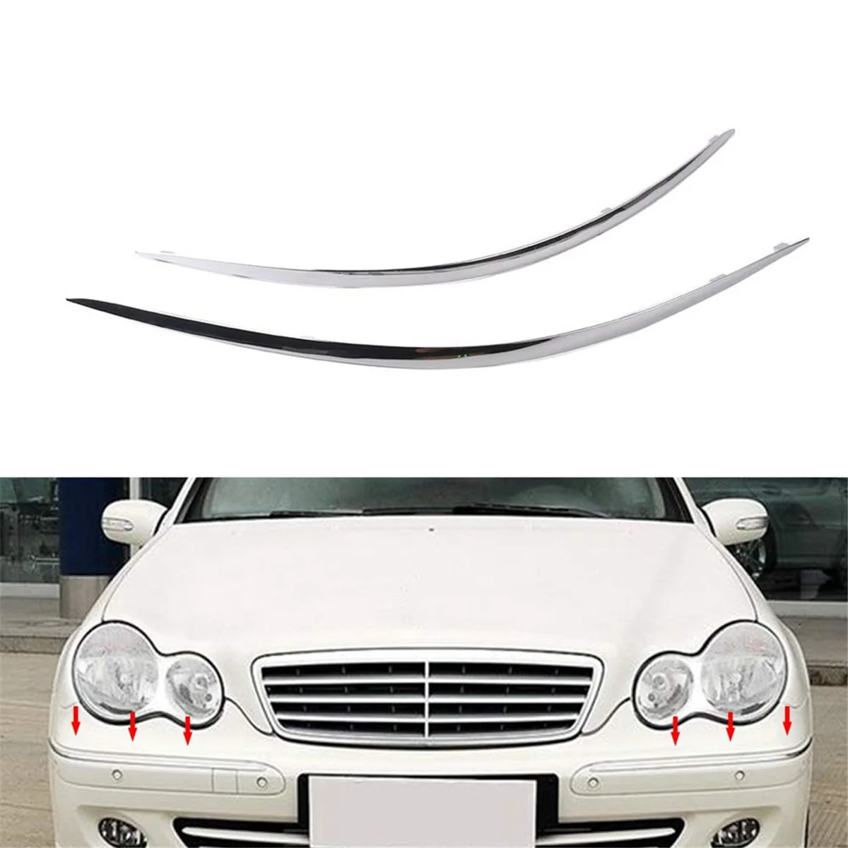 A2118852321 Front Bumper for Mercedes Benz W211 E180 E200 E220 E250 E300 Part Number A2118852421