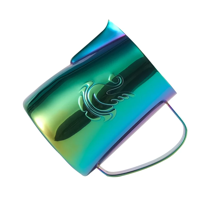 Vendita calda Gibby Barista Barattolo di latte frizzante in acciaio inossidabile Latte Art Espresso Cappuccino frizzante