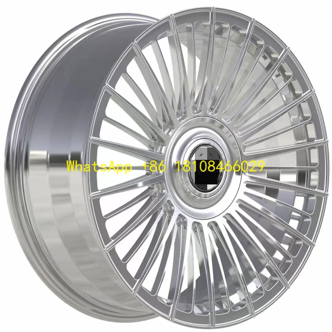 

Shiny Silver Forged Aluminum Alloy Wheels High Quality 17-22 Inch New Condition 5x112 5x114.3 5x120 35mm 25mm 30mm Et 98mm Pcd