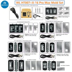 WL HT007 Pre-Heating Soldering Station Motherboard Tin Planting Layered Heating Table for iPhone 17 16 15 14 13 12 11 Pro Max