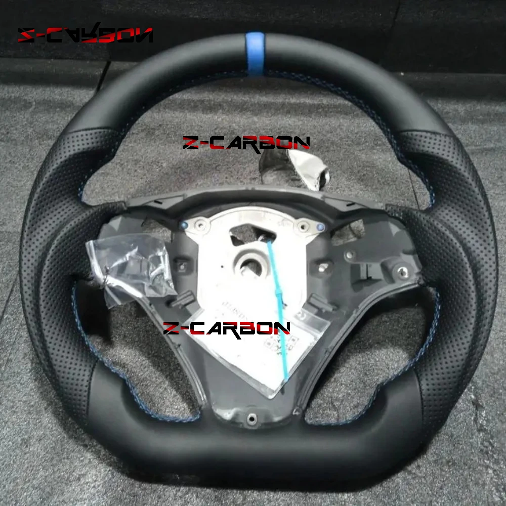 

Кожаный руль для BMW E90 3 серии E89 E92 E93 E87 E82 E88 E91 E70 E71 E72 E53 2005-2012, аксессуары для автомобильного руля