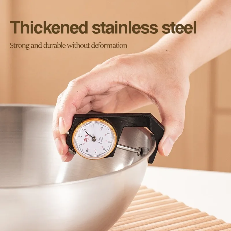 1 قطعة وعاء الطبخ الفولاذ المقاوم للصدأ المنزلية سميكة تخرج حوض الغذاء الصف المعادن خافق البيض وعاء خلط اكسسوارات المطبخ #5