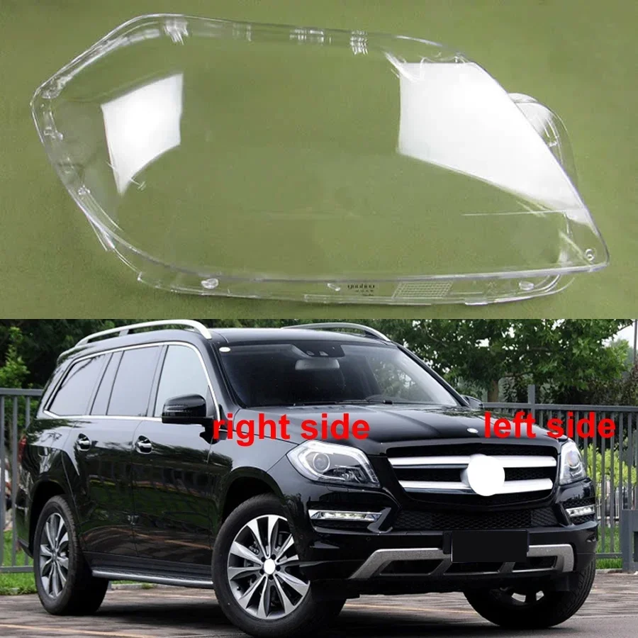 

For Benz GL W166 GL350 GL400 GL450 GL500 2012-2016 Front Headlight Cover Lampshade Lens Headlamp Shell Auto Replacement Parts