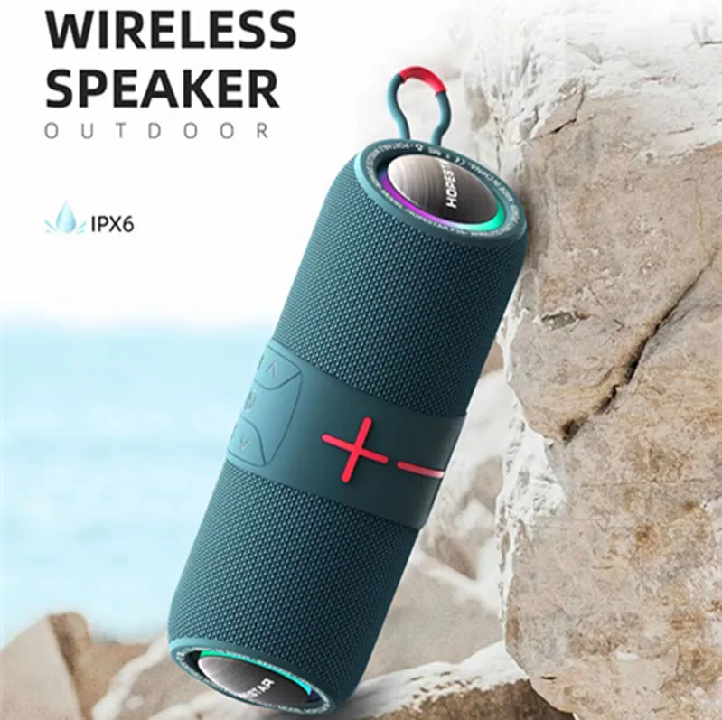 

HOPESTAR P36 New Outdoor Bluetooth Wireless Sports Cycling Waterproof Colored Light Heavy Bass Dual Speaker