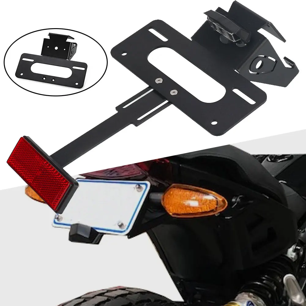 

Motorcycle License Plate Holder Extend Tail Reflector For Kawasaki Z H2 /Performance 2020 2021 2022 2023 2024 Z H2 SE 2021-2024