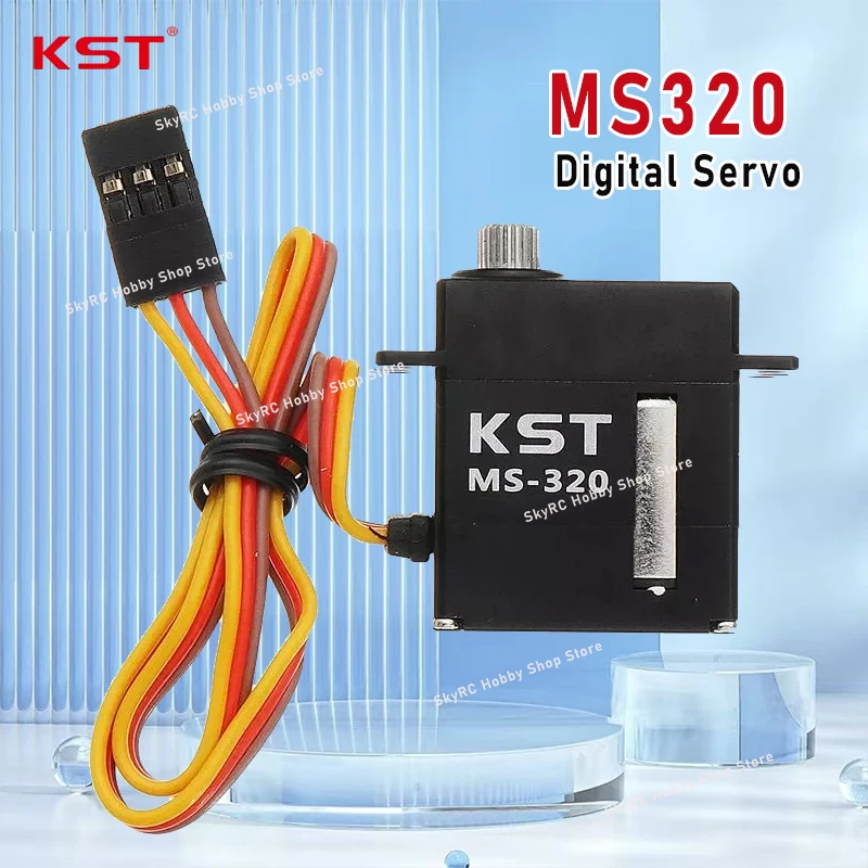 

Цифровой сервопривод KST MS320 — металлическая шестерня, для радиоуправляемых моделей Trex 450 и Goblin 380