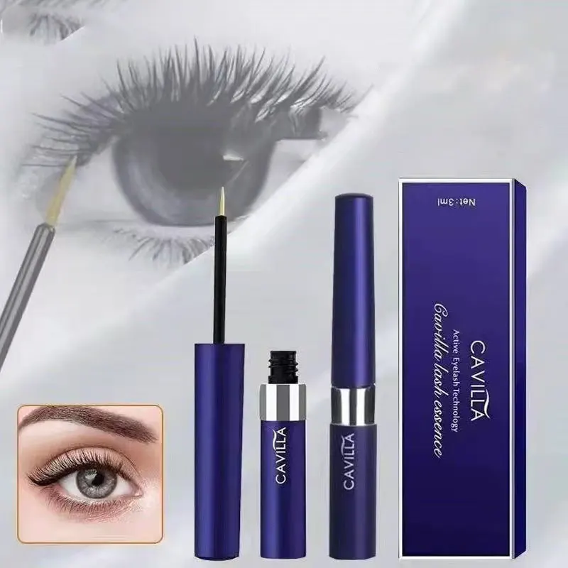 

3ml CAVILLA Eyelash Brow Enhancer Pure Natural Growth Serum for Eyes Waterproof Lasting Glamour Curling Lengthening Long Lasting